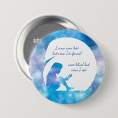 War Blind, aber jetzt sehe ich - Button (Vorne & Hinten)