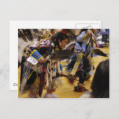 War Dance National American PowWow Postkarte (Vorne/Hinten)