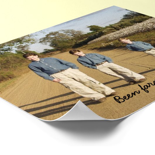 War die Landwirtschaft lang? Poster (Ecke)