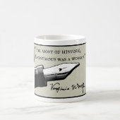 War eine Frau anonym Kaffeetasse (Mittel)