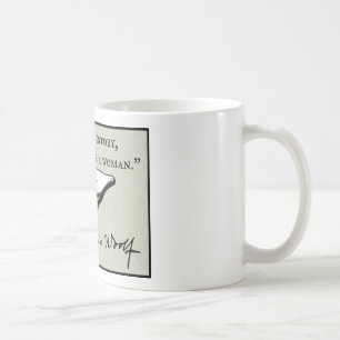 War eine Frau anonym Kaffeetasse