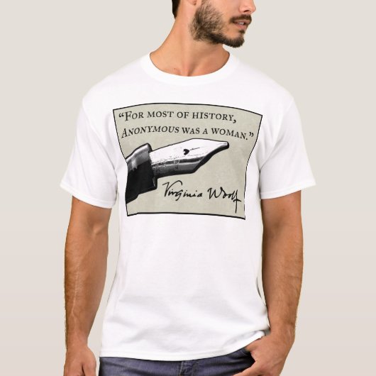War eine Frau anonym T-Shirt (Vorderseite)