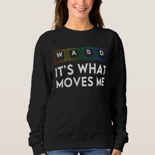 War es das, was mich PC Gamer Computer Nerd bewegt Sweatshirt (Vorderseite)