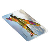 War Flugzeug Premium Flexi Magnet (Rechte Seite)