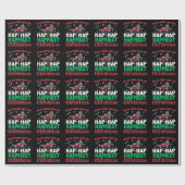 War Gonna haben die Hap Hap glücklichsten Weihnach Geschenkpapier (Flach)