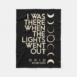 War in Ohio Total Solar Eclipse 2024 Fleecedecke
