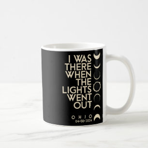 War in Ohio Total Solar Eclipse 2024 Kaffeetasse