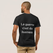 war is business T-Shirt (Schwarz voll)