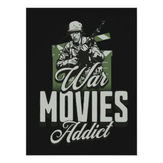 War Movies Addict Poster