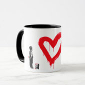 War or Love? Tasse (Vorderseite Links)