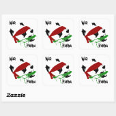 War Panda Sticker (Blatt)