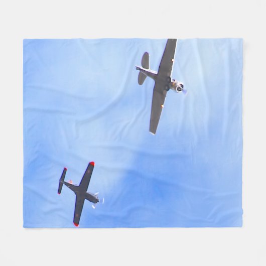 War Planes Fleecedecke (Vorderseite (Horizontal))