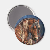 War Pony Magnet (Vorderseite/Rückseite)