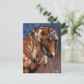 War Pony Postcard Postkarte (Stehend Vorderseite)