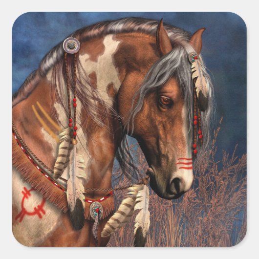 War Pony Stickers (Vorderseite)