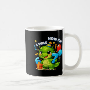 War sechs sieben Dinosaurier 67 Meme 7. Geburtstag Kaffeetasse