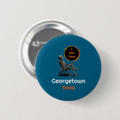 War Sonnenfinsternis Georgetown Texas Da Button (Vorne & Hinten)