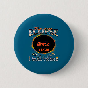 War Sonnenfinsternis Mineola Texas Da Button