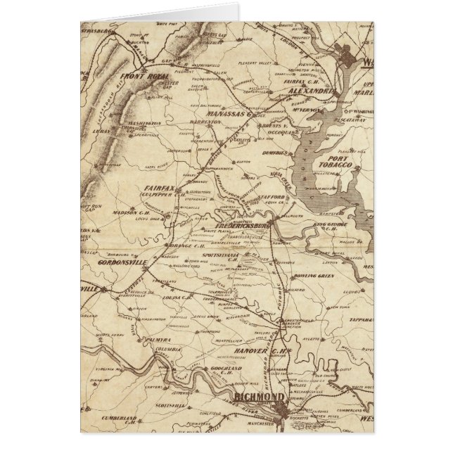 War Telegram Marking Map (Vorne)