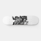 War Wolf Skate Deck Skateboard (Horizontal)