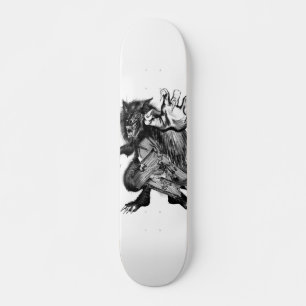War Wolf Skate Deck Skateboard