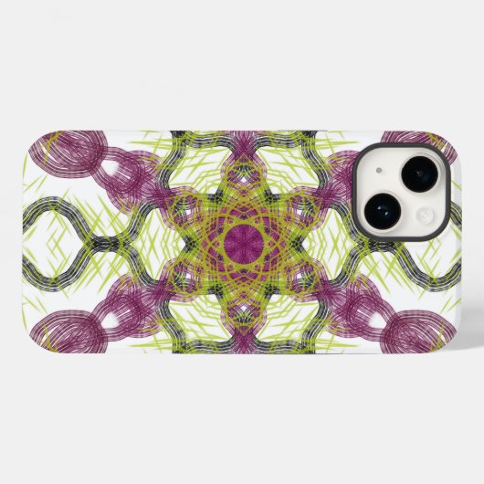 WaraMuse | Abstrakter Fall Case-Mate iPhone Hülle (Rückseite (Horizontal))