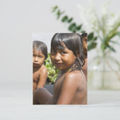 Warao Children of Venezuela Postcard Postkarte (Stehend Vorderseite)
