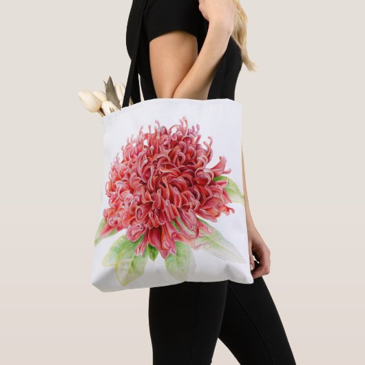 Waratah gebürtige australische Pflanzentasche Tasche (Von Nahem)