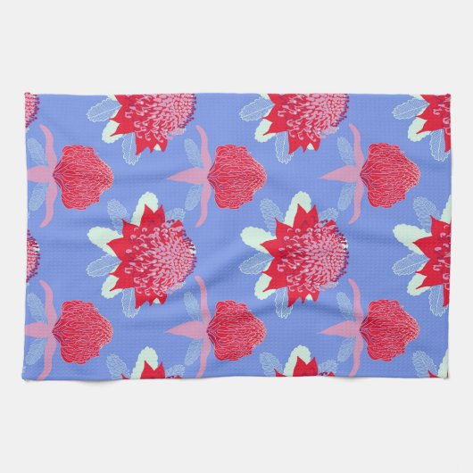 Waratah Geschirrtuch (Horizontal)