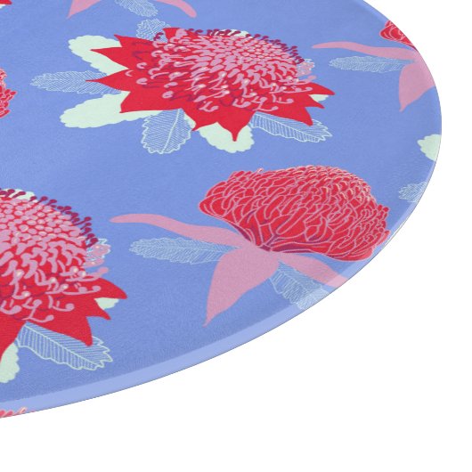 Waratah Schneidebrett (Ecke)