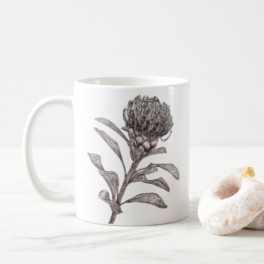 Waratah-Tasse Kaffeetasse (Mit Donut)