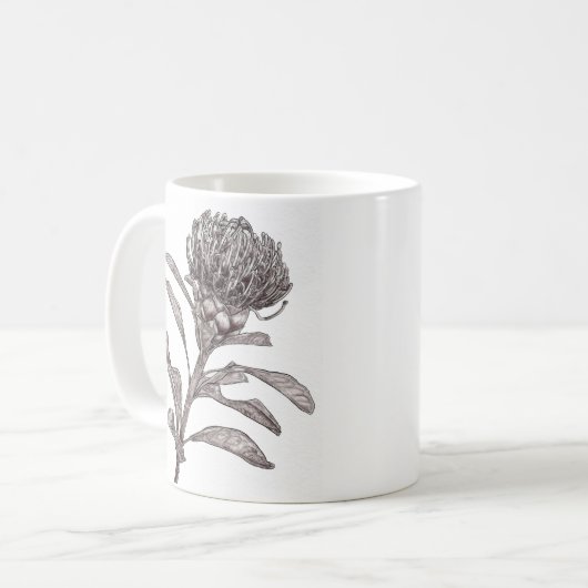 Waratah-Tasse Kaffeetasse (Vorderseite Links)