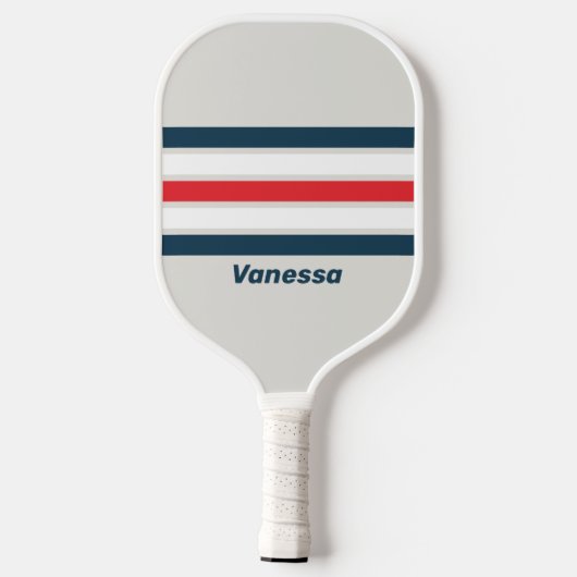Warbird durch Strichen mit Name Pickleball Schläger (Rückseite)