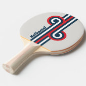 Warbird Stripe Loop mit Namen Tischtennis Schläger (Vorderseite)