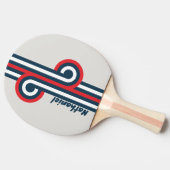 Warbird Stripe Loop mit Namen Tischtennis Schläger (Seitenansicht)