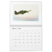 Warbirds des Zweiten Weltkrieges Kalender (Feb 2027)