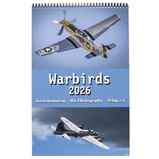 Warbirds-Kalender 2026 Kalender (Titelbild)