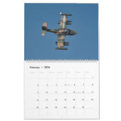 Warbirds — ZK-ARJ (großer, zweiseitiger Monat) Kal Kalender (Feb 2026)