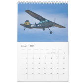 Warbirds — ZK-ARJ (mittel, 1-Seiten-Monat) Kalende Kalender (Jan 2027)
