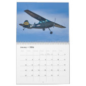 Warbirds — ZK-ARJ (mittlerer, zweiseitiger Monat)  Kalender (Jan 2026)