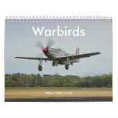 Warbirds — ZK-ARJ (mittlerer, zweiseitiger Monat)  Kalender (Titelbild)