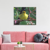 Warbler Leinwanddruck (Insitu (Wohnzimmer))