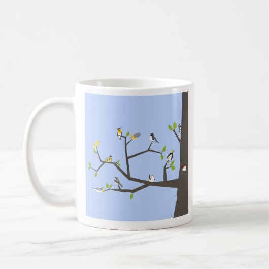 Warbler-Tasse Kaffeetasse (Links)