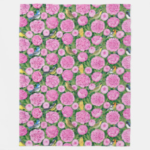 Warbler und Pfennigfuchser Fleecedecke