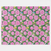 Warbler und Pfennigfuchser Fleecedecke (Vorderseite (Horizontal))