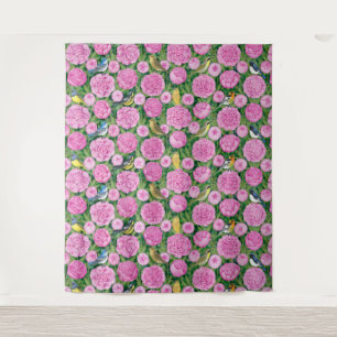 Warbler und Pfennigfuchser Wandteppich