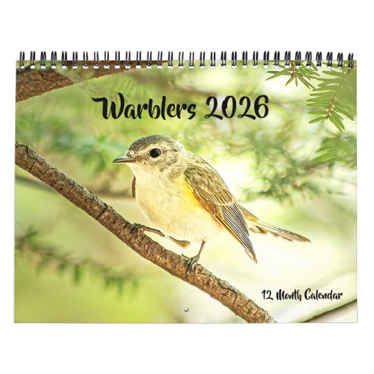 Warblers 12-Monats-Mauerkalender 2026 Kalender (Titelbild)
