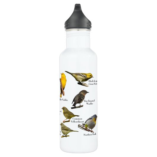 Warblers Wasserflasche Edelstahlflasche (Rechts)
