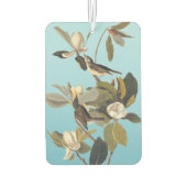 Warbling Flycatcher Kingbirds Vintag Audubon Autolufterfrischer (Rückseite)