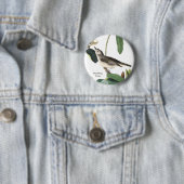 Warbling Vireo John James Audubon Birdwatcher Bird Button (Beispiel)